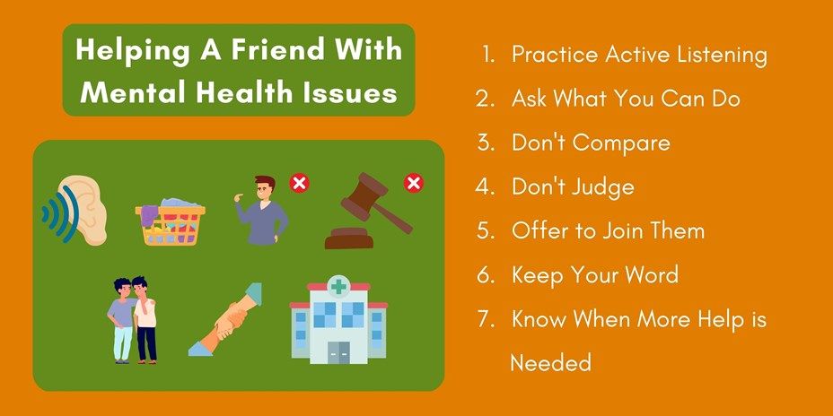 How to Support a Friend with Mental Health Struggles