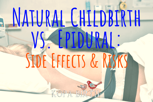 Natural Birth vs. Epidural: Pros & Cons